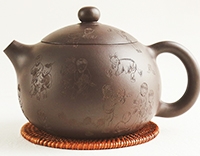 Чайник глиняный, исинский 1200 мл