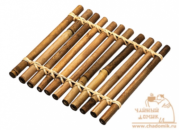 Подставка для пиалы из бамбука