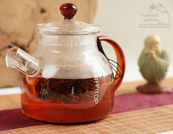 Чайник-сифон для варки чая, огнеупорное стекло 800 мл