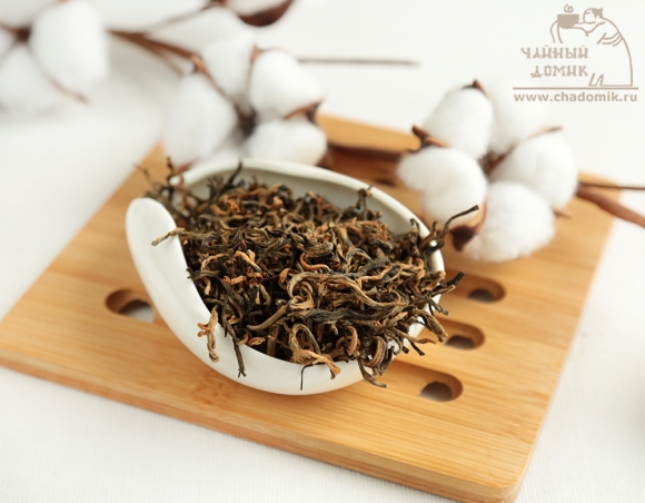 Юннаньский красный чай с золотыми ворсинками 25 гр