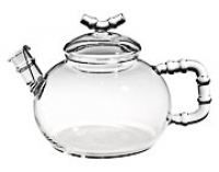 Чайник стеклянный с пружинкой 600 мл