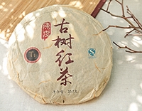 Красный прессованный чай с мандарином 2015 год, 357 гр