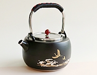 Чайник для кипятка "Аисты в облаках" 1000 мл