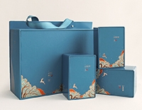 Подарочная коробка с баночками для чая