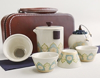 "Чайный чемоданчик" - походный набор для чайной церемонии