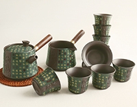 "Храм Тодайдзи"-
набор для чайной
церемонии
