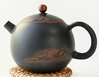Чайник глиняный, цзяньшуй 150 мл
