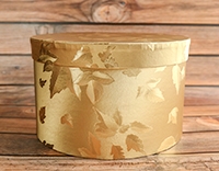 Подарочная коробка "Золотой лист"