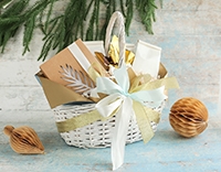 "Первый снег" - подарочная корзина