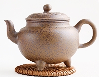 Маленький глиняный чайник, исинский 155 мл