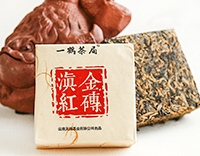 Красный чай кирпич «Золотая плитка», 250 гр