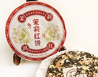 Красный чай с жасмином (Моли Хуа Ча) 茉莉红饼  2025 года 200 гр