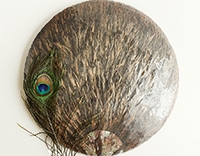 Шен Пуэр лепешка "Павлин, распускающий хвост"  (Кун Цюэ Кай Пин Ба Цзы Ча) 3000 гр