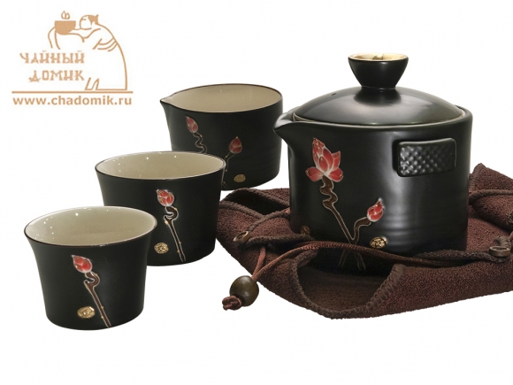 "Сакура в ночном саду" - набор для чайной церемонии