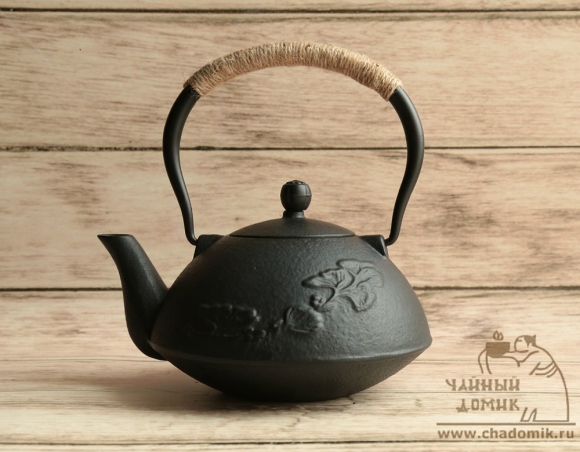 Чайник чугунный для кипятка, 1000 мл