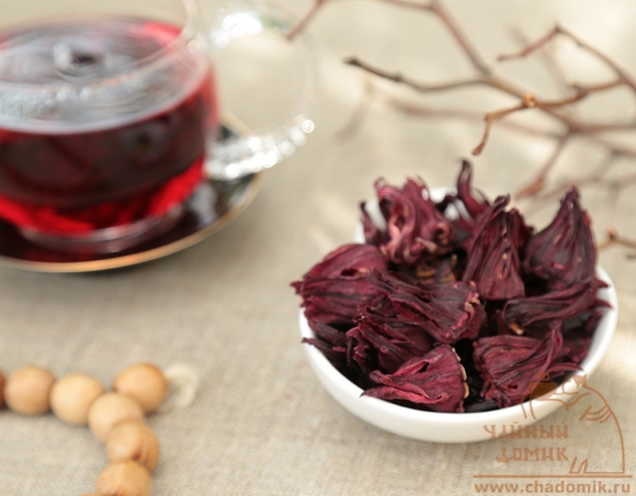 Каркаде-чай "Цветы ночной розы" 玫瑰茄, 25 гр