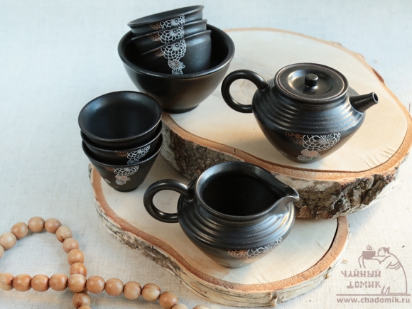 "Ночь цветущих пионов" - набор для чайной церемонии