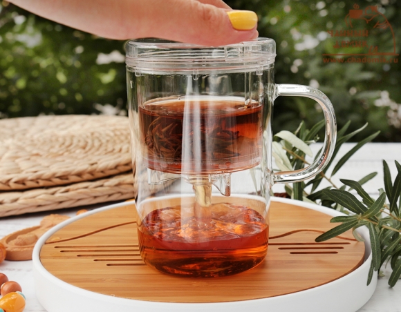 Кружка и "море чая" - 2 в одном 430 мл