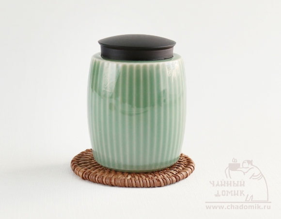 Чайница фарфоровая "Лунный блеск"