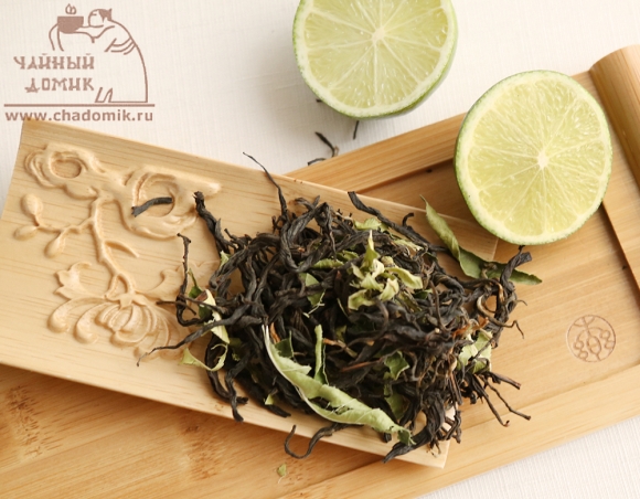 Красный чай с листьями лимона (Нин Мэн Дян Хун Ча) 25 гр