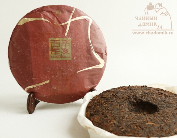 Шу Пуэр лепешка «100-летие революции» 2011 года, 10 гр